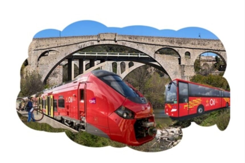 Mobilització per reobrir la línia ferroviària Ceret–El Voló–Elna Mobilització per reobrir la línia ferroviària Ceret–El Voló–Elna